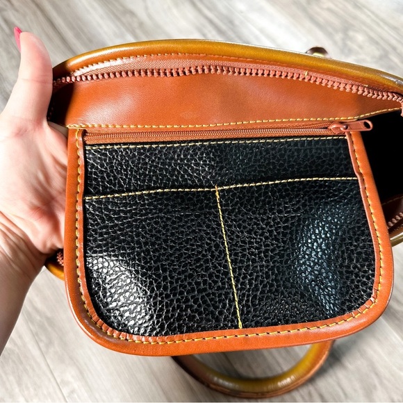 Dooney & Bourke All Weather Leather Satchel Bag - Picture 5 of 9